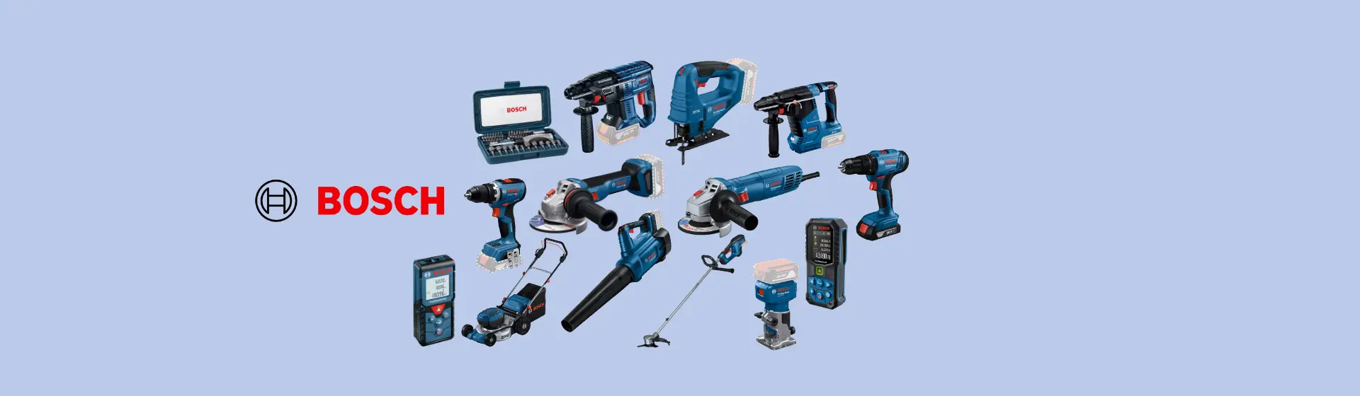 เครื่องมือไฟฟ้า Bosch สำหรับช่างมืออาชีพและคนรักงาน DIY