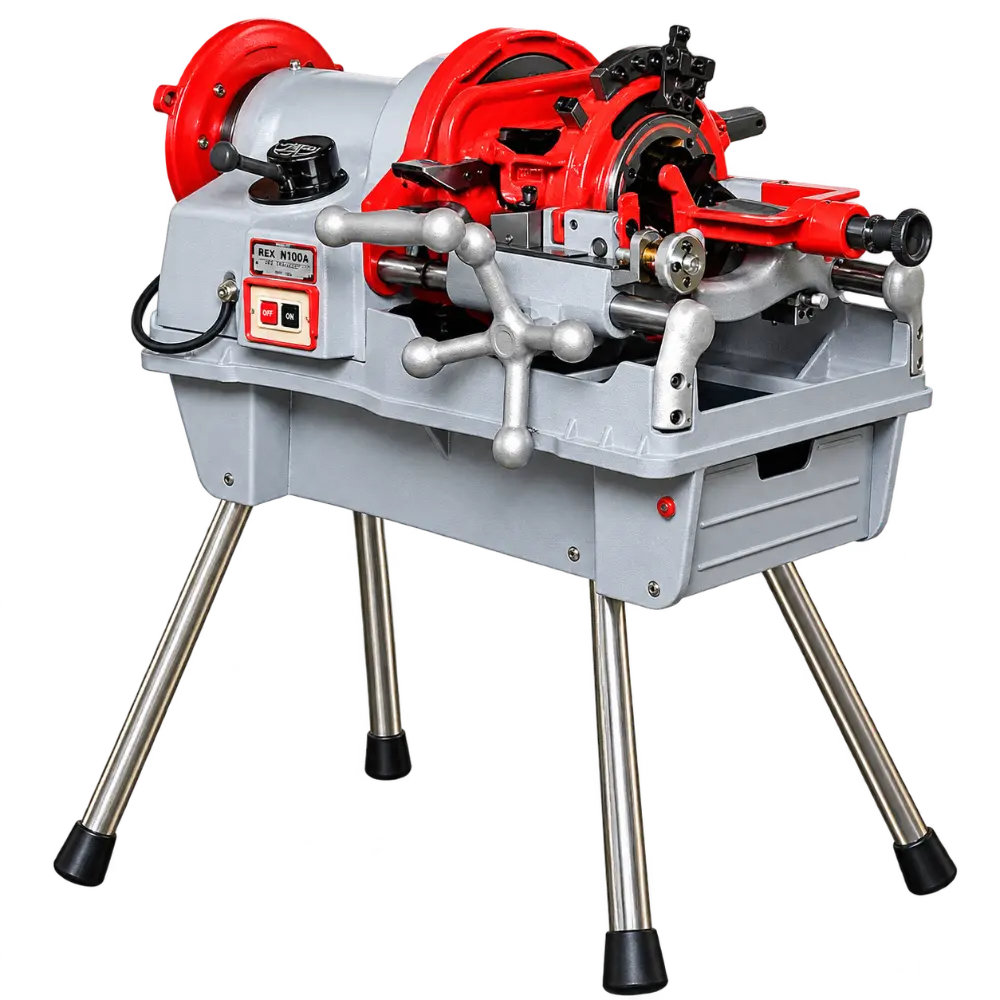 เครื่องต๊าปเกลียวไฟฟ้า REX รุ่น N100A | YUH Machine Tools