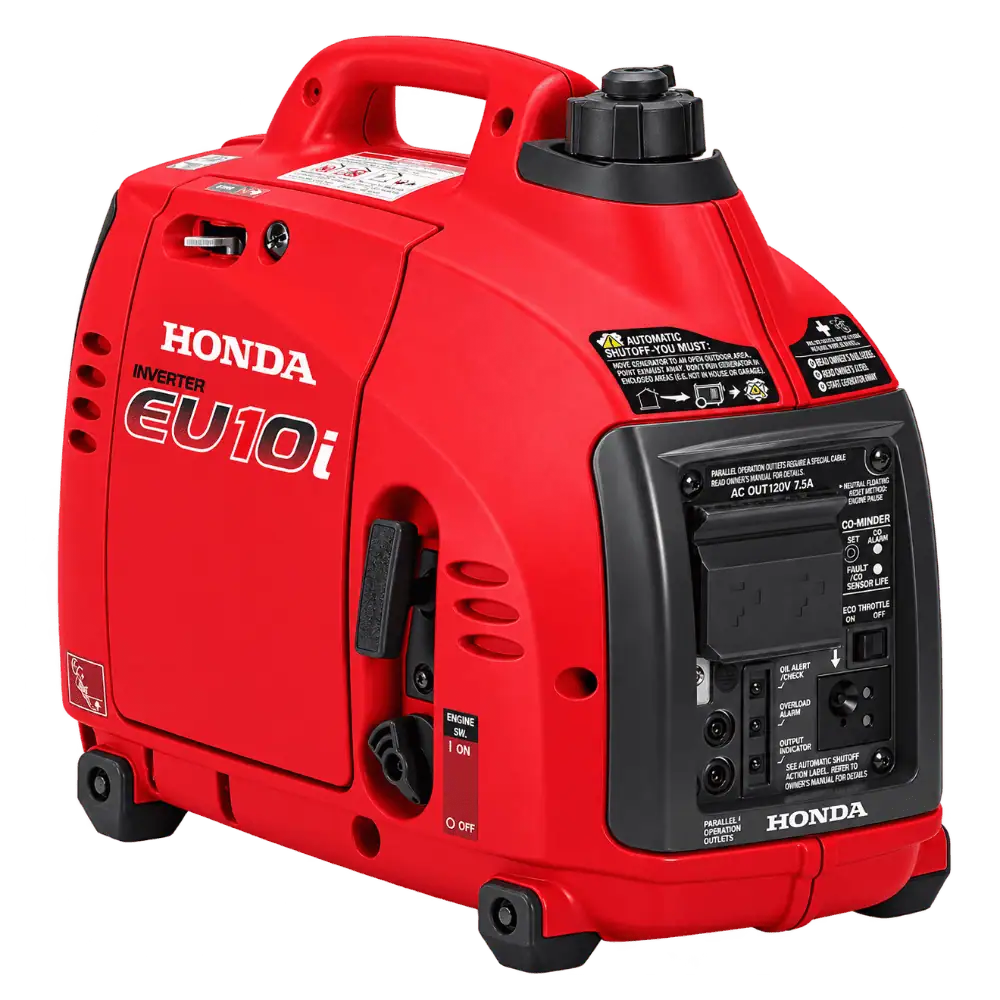 Honda EU10i เครื่องปั่นไฟพกพา 1,000วัตต์ ระบบ Inverter แท้ ประหยัดน้ำมัน